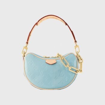 Croissant PM Monogram Vernis Leather Women